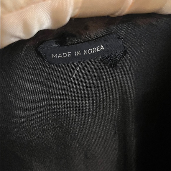 100% Real Vintage Mahogany Mink Fur Coat Beautiful Elegant M - Picture 8 of 14